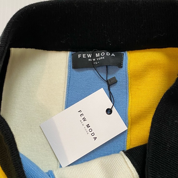 NWT FEW MODA Multicolor Striped Knit Skirt - Picture 3 of 7